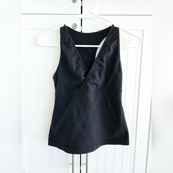 lululemon Black Swan Deep V neck size small - Picture 2 of 9